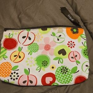 Thirty-One Multicolor Fruit Cosmetic Bag